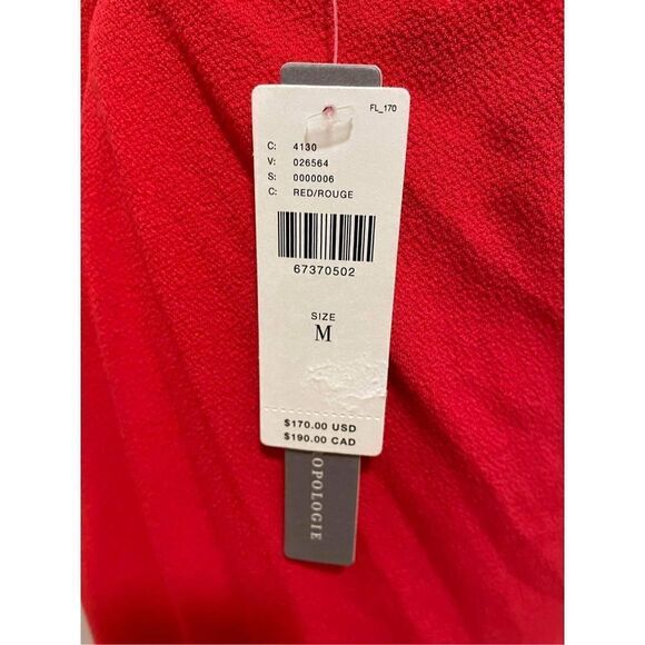 NWT and NWOT Anthropologie x Maeve Open-Back Knit Maxi Dress Size M - Picture 9 of 10